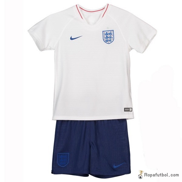 Camiseta Inglaterra Replica Primera Conjunto De Niños 2018 Blanco